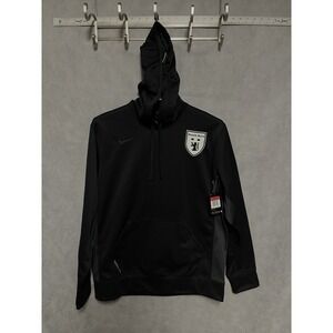 NWT‎ Nike Hoodie Men L Black Therma Fit Fleece Lined KO 2.0 Hooded Sweatshirt